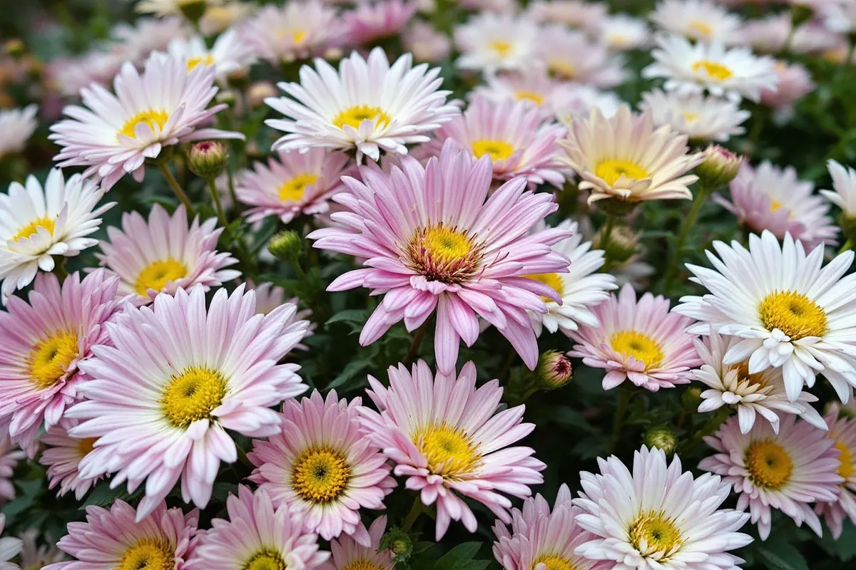 Het belang van water geven aan chrysanten in september