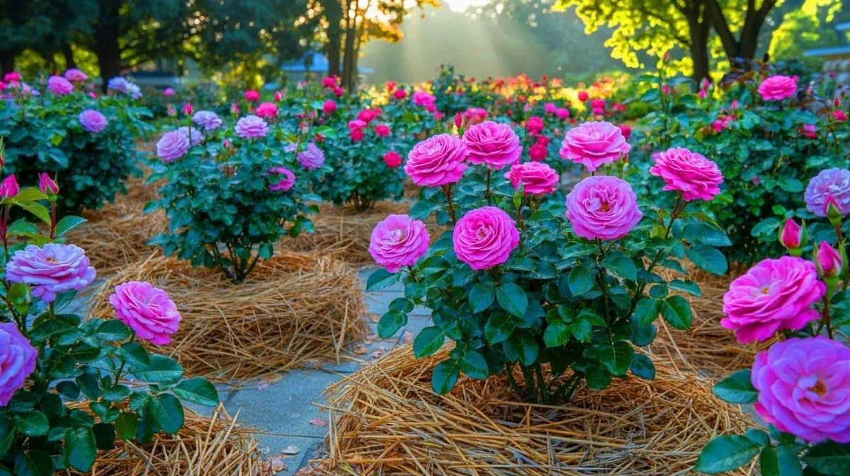 De kunst van het mulchen: rozen klaarmaken voor de winter